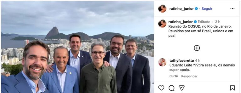 Governadores do Sul e Sudeste querem crédito do BNDES e parte da taxação das bets para segurança pública