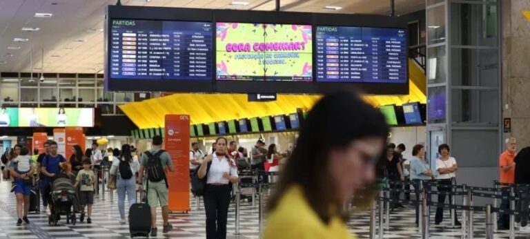 Operações no Aeroporto de Congonhas ficam mais de uma hora suspensas por pipas no espaço aéreo