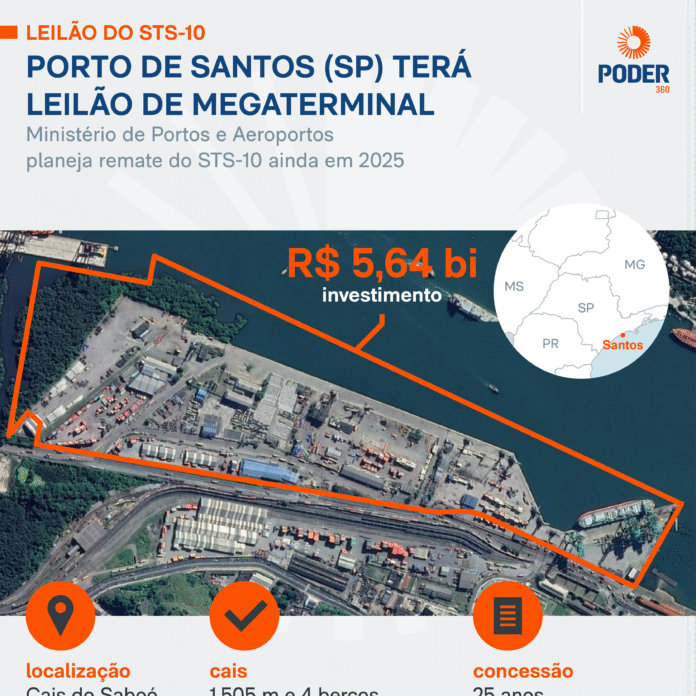 Imagem destacada - Empresas cogitam acionar Justiça contra modelo de leilão do Tecon 10 em Santos