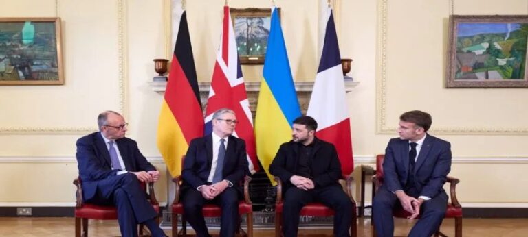 Zelensky se encontra com líderes de França, Alemanha e Reino Unido para firmar apoio à Ucrânia