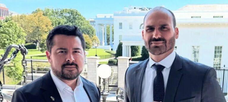 Eduardo Bolsonaro lamenta retirada de Moraes da lista Magnitsky e diz que seguirá em campanha