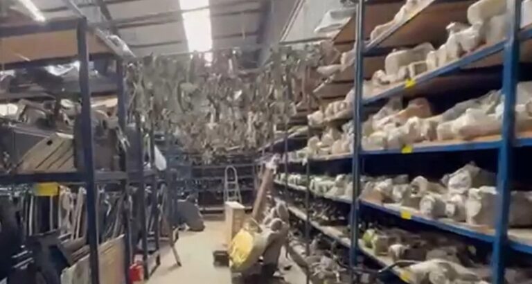 Megaoperação desarticula esquema de roubo e desmonte de caminhões e apreende 25 mil peças em SP