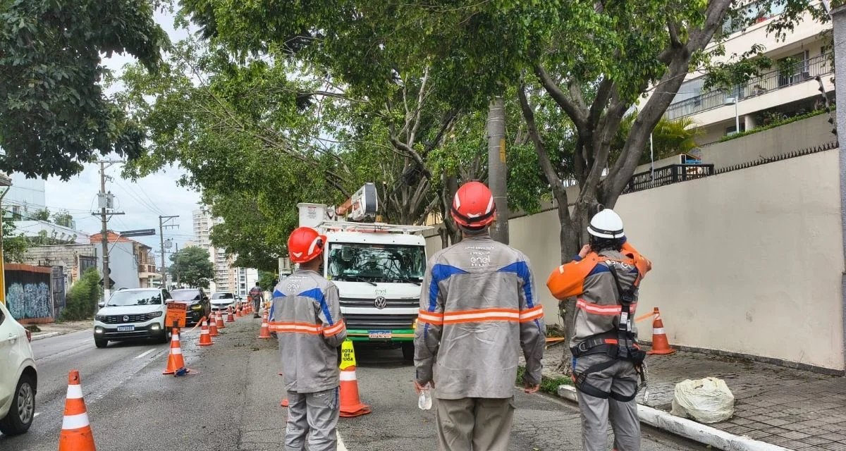 Enel recebe reforço de 76 equipes externas para restabelecer energia em São Paulo - Imagem do artigo