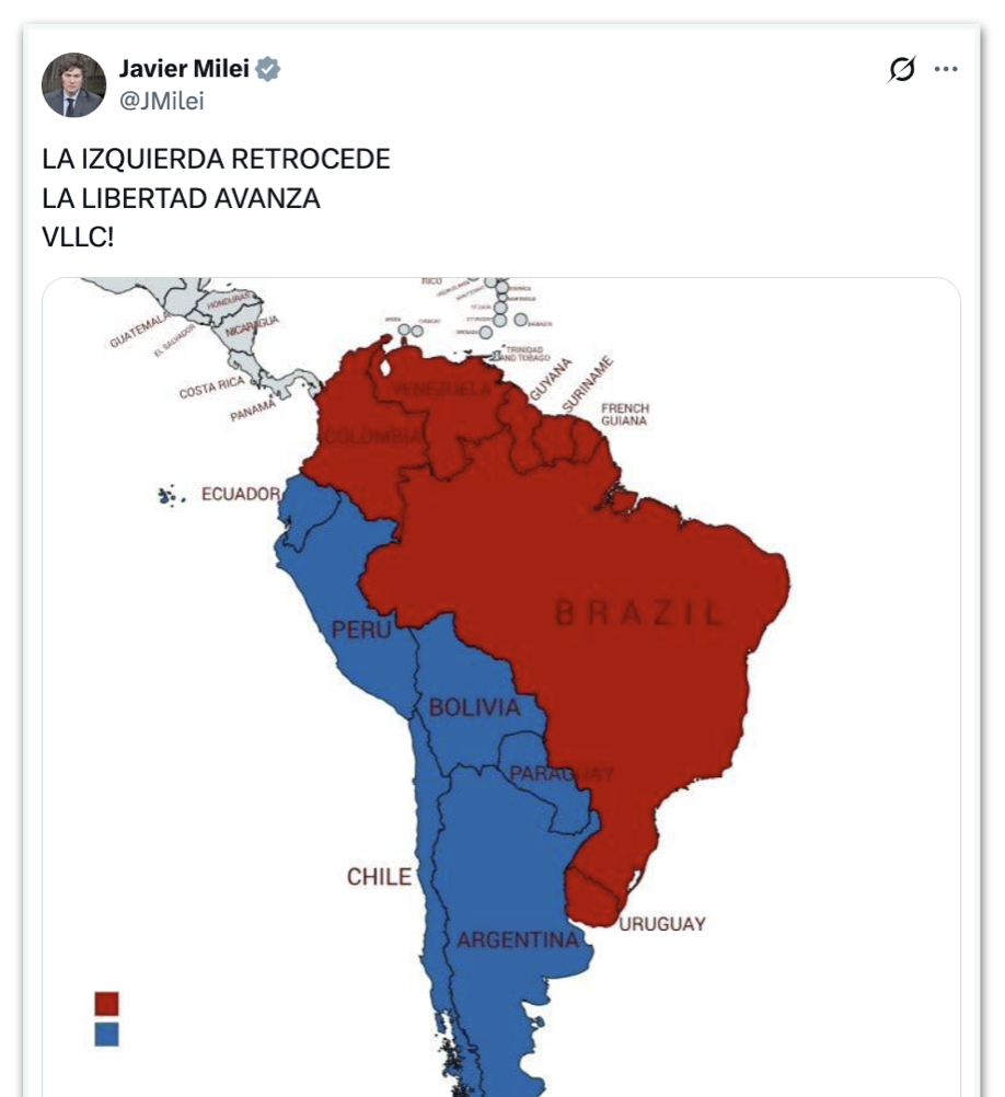 Direita latino-americana comemora eleição de José Antonio Kast no Chile - Imagem do artigo original