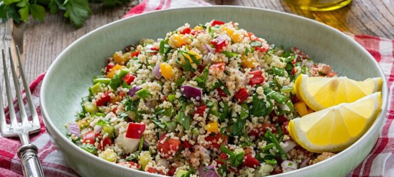 Tabule caseiro: prato árabe ganha versão prática e fresca para o dia a dia