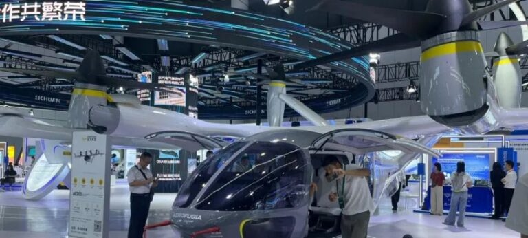 China apresenta minuta de normas para certificar eVTOLs