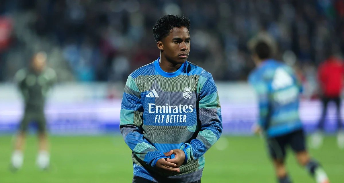 Xabi Alonso coloca Endrick entre os titulares do Real Madrid pela primeira vez na temporada - Imagem do artigo